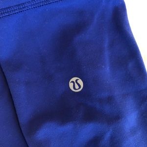 Cobalt/Navy Cropped Lululemon Leggings